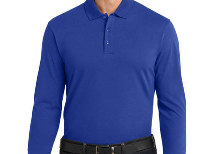 Port Authority EZCotton Long Sleeve Polo K8000LS