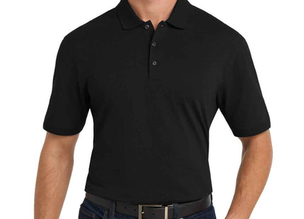 Port Authority EZCotton Polo K8000 Black