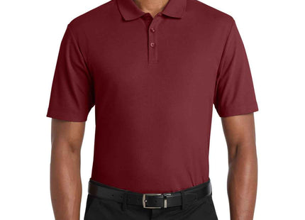 Port Authority SuperPro React Polo K810 Burgundy