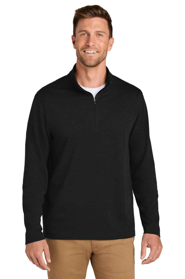 Port Authority Breakwater 1/4Zip Pullover K820 Deep Black
