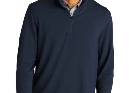 Port Authority Microterry 1/4Zip Pullover K825 River Blue Navy