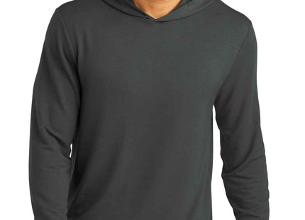 Port Authority Microterry Pullover Hoodie K826 Charcoal