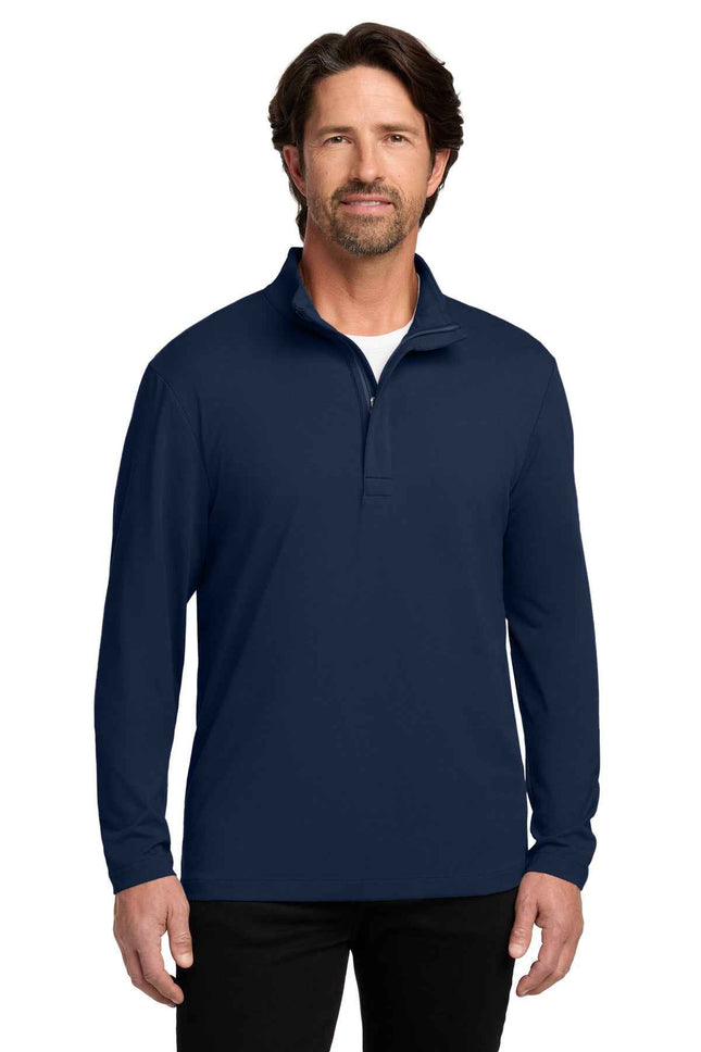 Port Authority Fairway Stretch 1/4Zip K829 River Blue Navy