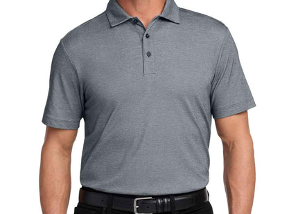 Port Authority Fine Pique Blend Polo K830 River Blue Navy Heather