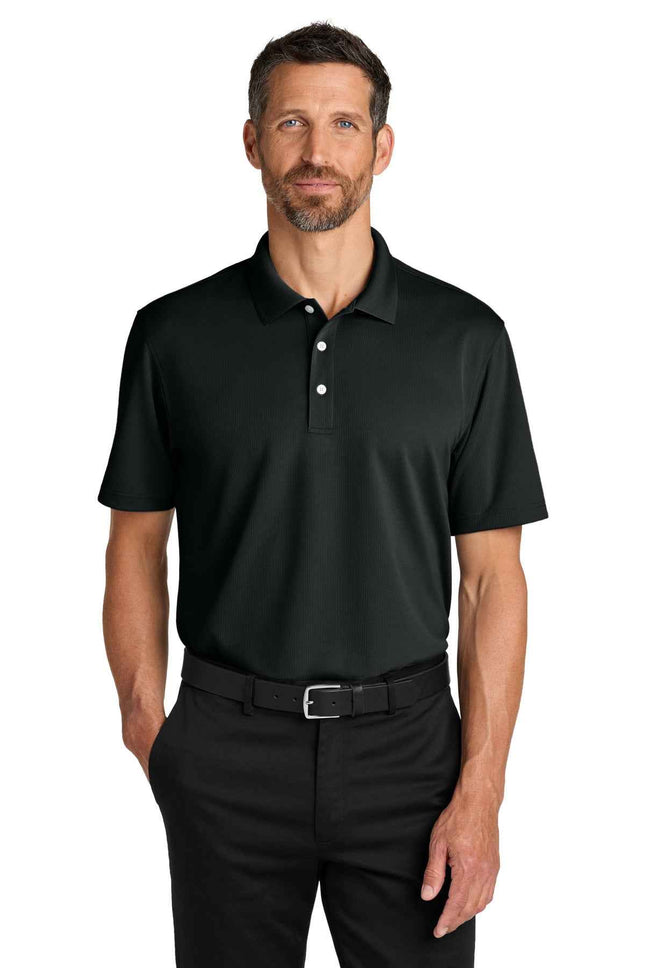 Port Authority Dry Zone StainRelease Grid Polo K845 Deep Black