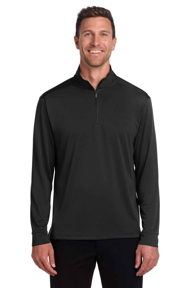 Port Authority CFREE SnagProof 1/4Zip K865 Deep Black