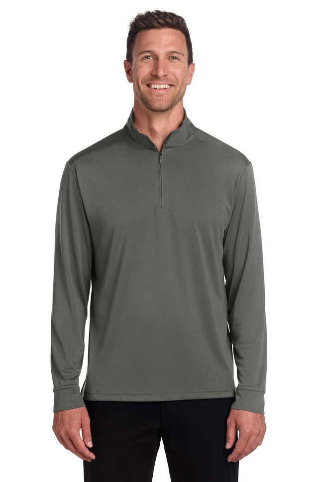 Port Authority CFREE SnagProof 1/4Zip K865 Grey Steel