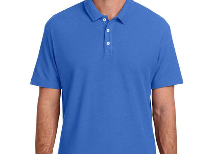 Port Authority CFREE Cotton Blend Pique Polo K867 True Blue