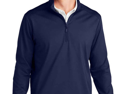 Port Authority CFREE Double Knit 1/4Zip K880 True Navy