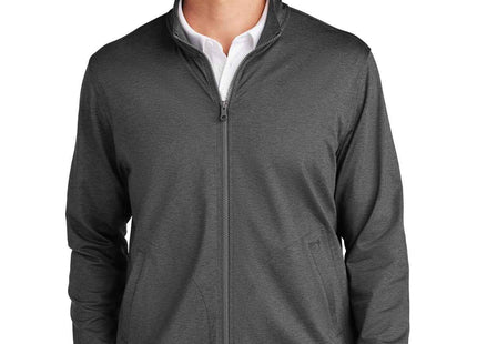 Port Authority CFREE Double Knit FullZip K881 Grey Steel Heather
