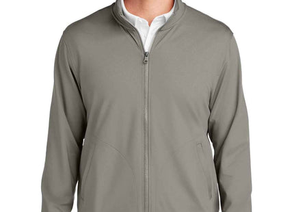 Port Authority CFREE Double Knit FullZip K881 Smoke Grey
