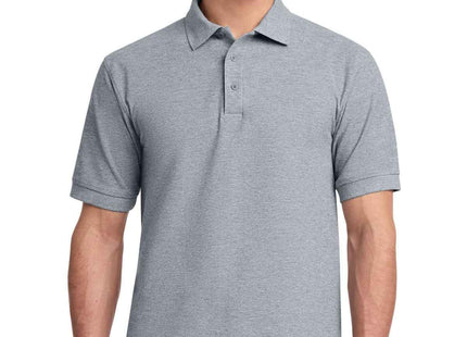 Port & Co Core Blend Pique Polo KP155 Athletic Heather