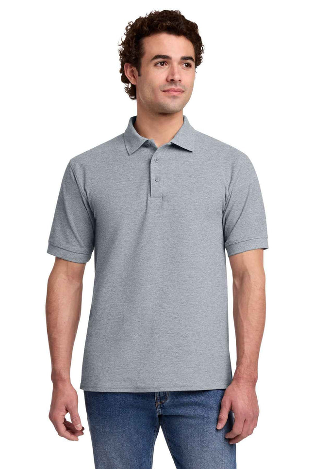 Port & Co Core Blend Pique Polo KP155 Athletic Heather