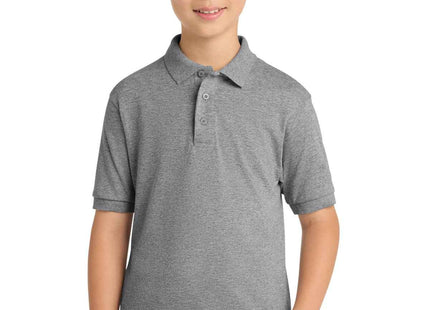 Port & Co Youth Core Blend Jersey Knit Polo KP55Y