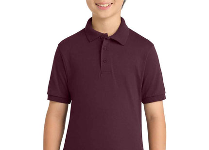 Port & Co Youth Core Blend Jersey Knit Polo KP55Y