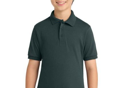 Port & Co Youth Core Blend Jersey Knit Polo KP55Y