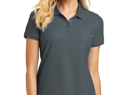 Port Authority Women's Core Classic Pique Polo L100 Graphite