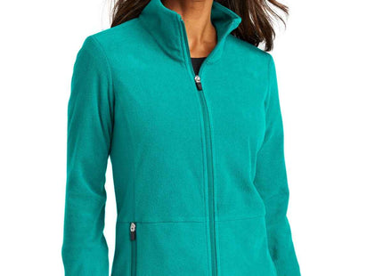 Port Authority Women's Accord Microfleece Jacket L151 Teal Blue