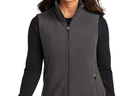 Port Authority Women's Accord Microfleece Vest L152 Pewter