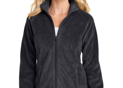 Port Authority Women's Plush Fleece FullZip Jacket L190 Black