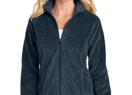 Port Authority Women's Plush Fleece FullZip Jacket L190 Night Navy