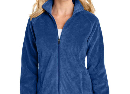 Port Authority Women's Plush Fleece FullZip Jacket L190 Royal