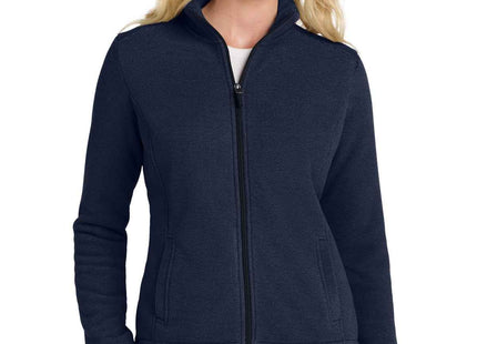 Port Authority Women's Ultra Warm Brushed Fleece Jacket L211 Insignia Blue River Blue Navy