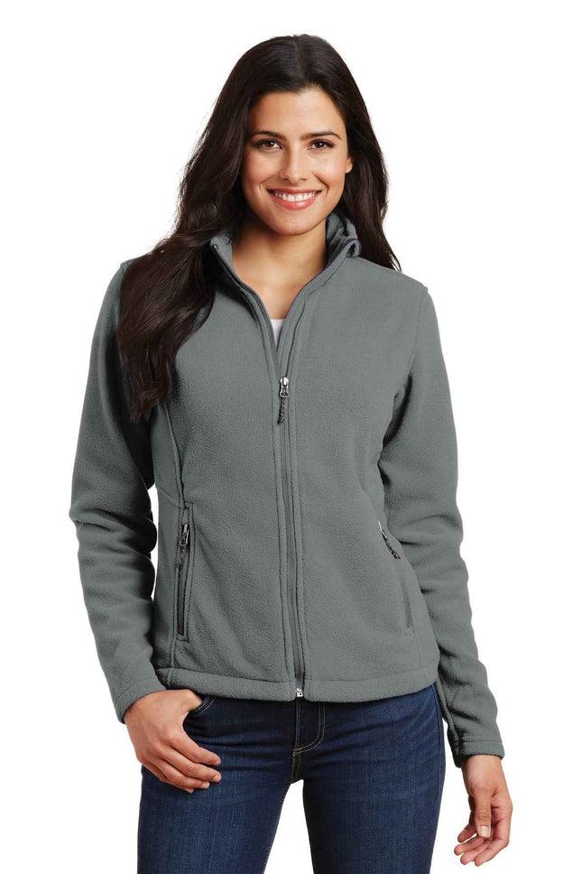 Port Authority Women's Value Fleece Jacket L217 Deep Smoke