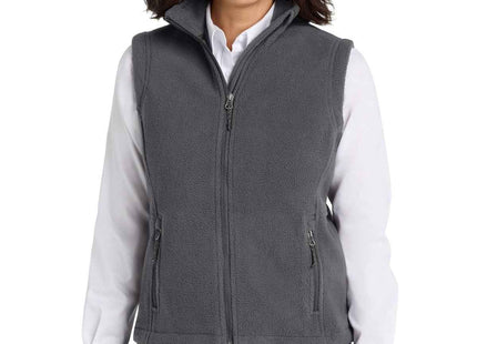 Port Authority Women's Value Fleece Vest L219 Iron Grey