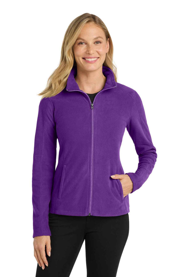 Port Authority Women's Microfleece Jacket L223 Amethyst Purple