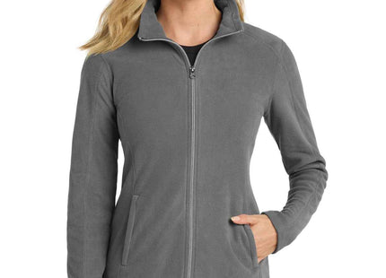 Port Authority Women's Microfleece Jacket L223 Pearl Grey