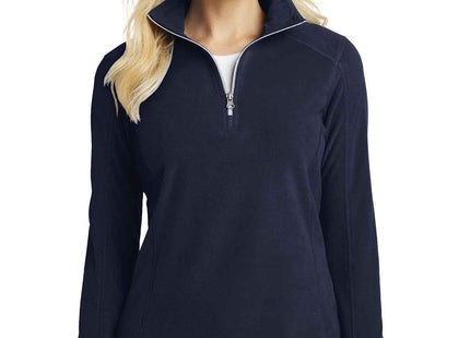 Port Authority Women's Microfleece 1/2Zip Pullover L224 True Navy