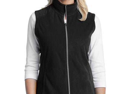 Port Authority Women's Microfleece Vest L226 Black