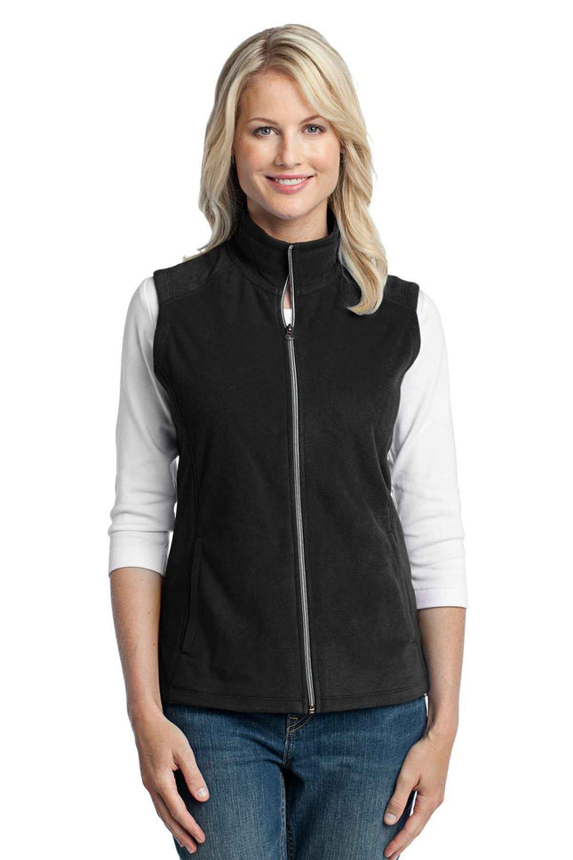 Port Authority Women's Microfleece Vest L226 Black