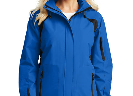 Port Authority Women's AllSeason II Jacket L304 Snorkel Blue Black