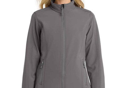 Port Authority Women's Core Soft Shell Jacket L317 Deep Smoke