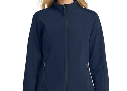 Port Authority Women's Core Soft Shell Jacket L317 Dress Blue Navy