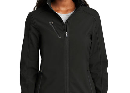 Port Authority Women's Welded Soft Shell Jacket L324 Black