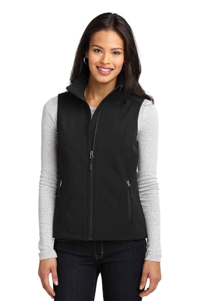 Port Authority Women's Core Soft Shell Vest L325 Black