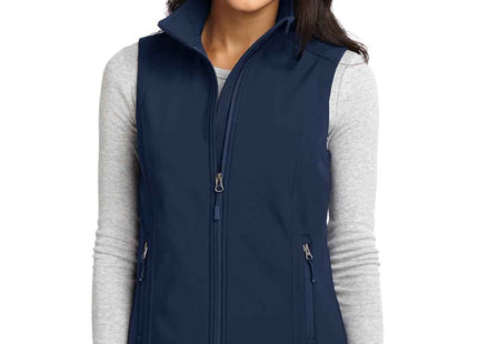 Port Authority Women's Core Soft Shell Vest L325 Dress Blue Navy
