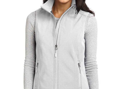 Port Authority Women's Core Soft Shell Vest L325 Marshmallow