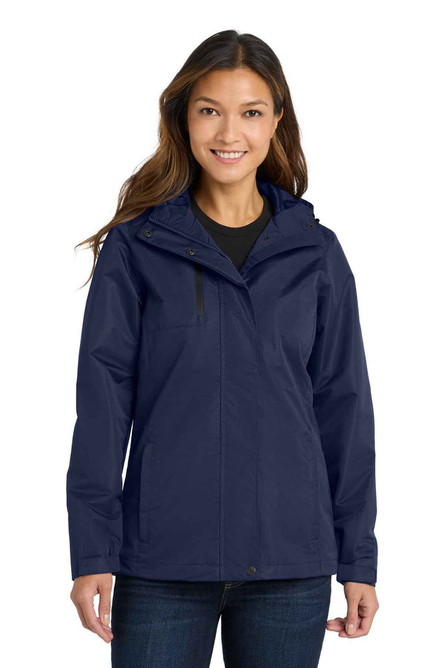 Port Authority Women's AllConditions Jacket L331 True Navy