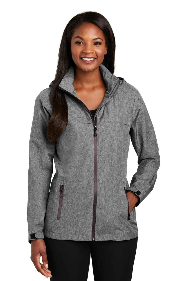 Port Authority Women's Torrent Waterproof Jacket L333 Dark Grey Heather