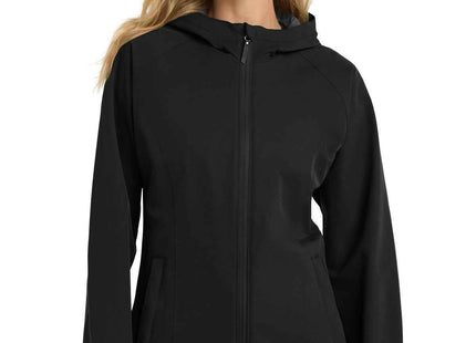 Port Authority Women's Essential Rain Jacket L407 Deep Black