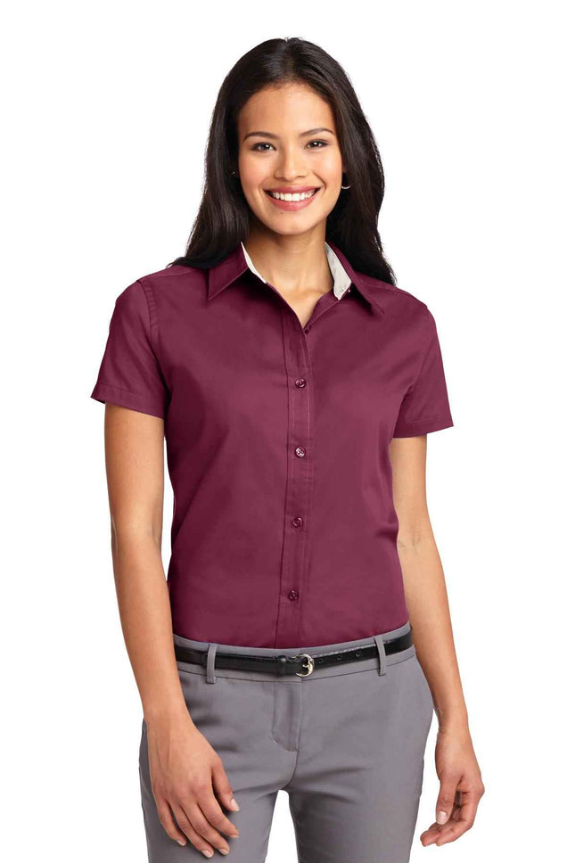 Port Authority Women's Short Sleeve Easy Care Shirt L508