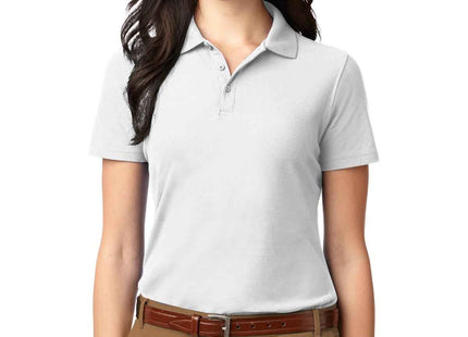 Port Authority Women's StainResistant Polo L510 White