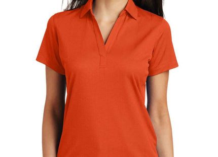 Port Authority Women's Performance Fine Jacquard Polo L528 Autumn Orange