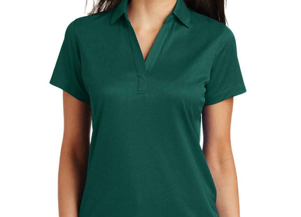 Port Authority Women's Performance Fine Jacquard Polo L528 Green Glen