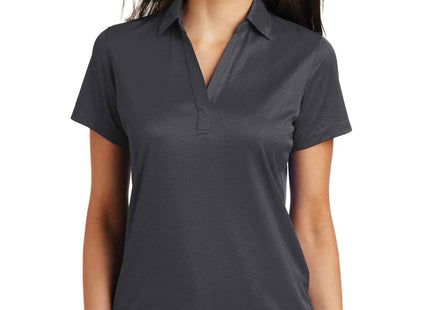 Port Authority Women's Performance Fine Jacquard Polo L528 Grey Smoke