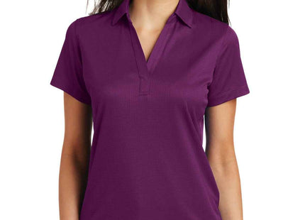 Port Authority Women's Performance Fine Jacquard Polo L528 Violet Purple
